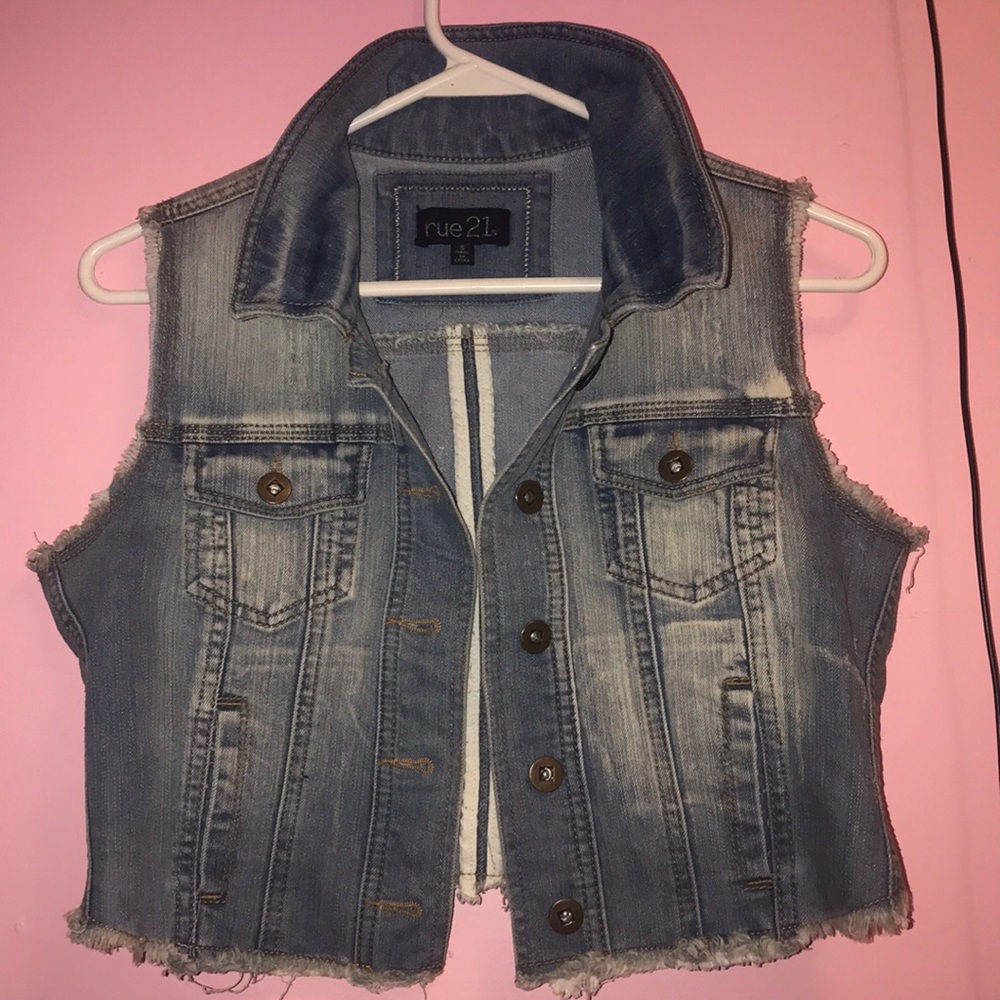 Rue 21 Cropped Jean Jacket
